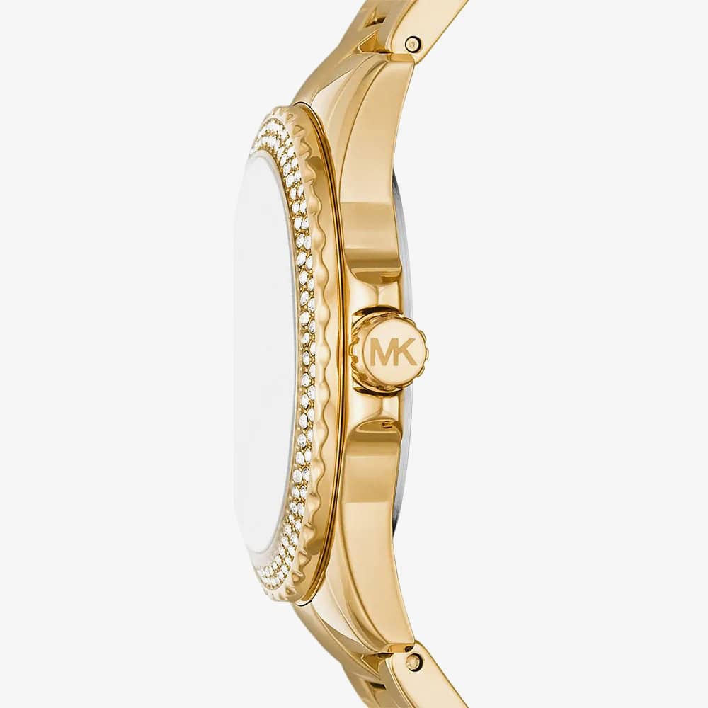 Michael Kors Ladies Everest Gold Plated  Watch MK7363