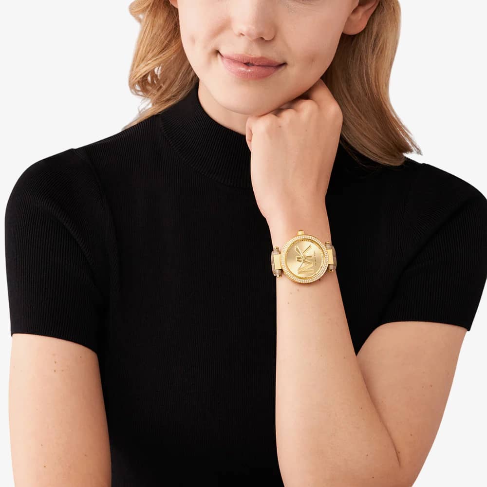 Michael Kors Ladies Parker Brown Watch MK4725