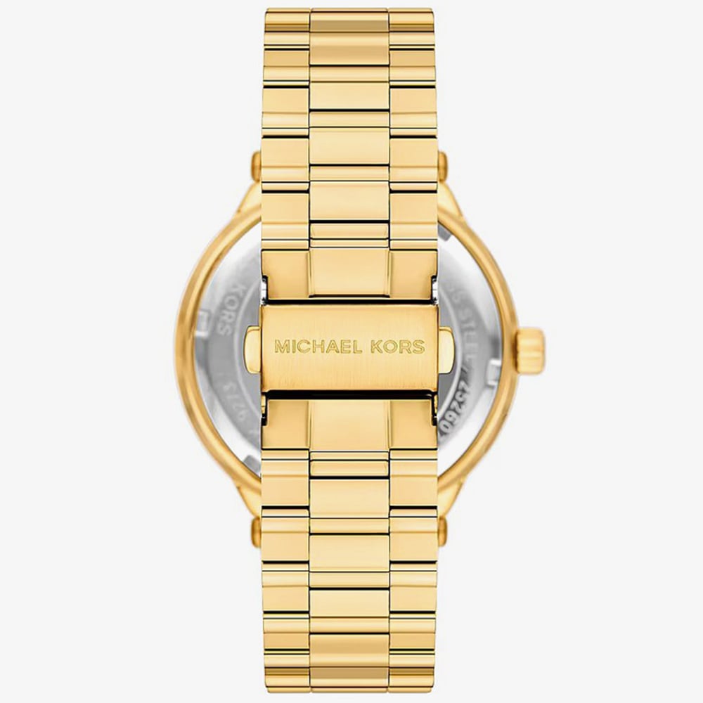 Michael Kors Ladies Oversized Billie Gold - Tone Bracelet Watch MK9273