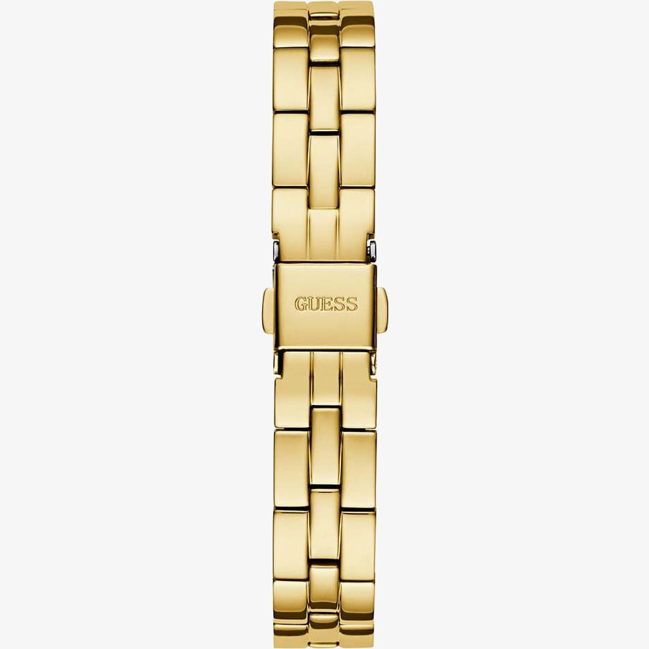 Guess Ladies Array Gold Tone Crystal Watch GW0762L2