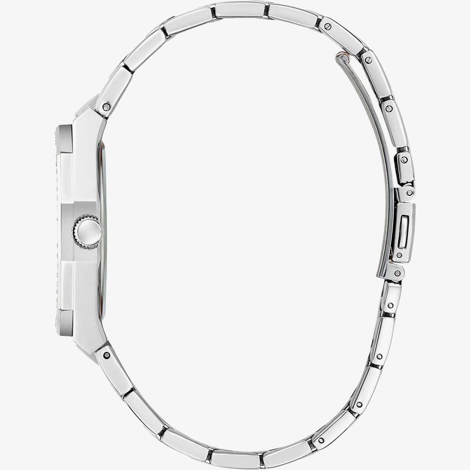 Guess Ladies Desire Blue & Green Mother Of Pearl Crystal Watch GW0770L1