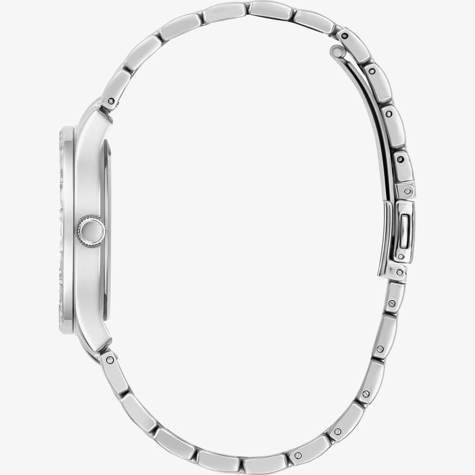 Guess Ladies Firework Silver Crystal Watch GW0602L1