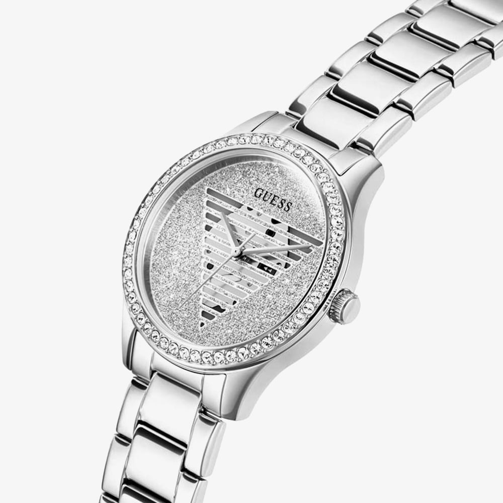 Guess Ladies Lady Idol Glitter Crystal Watch GW0605L1