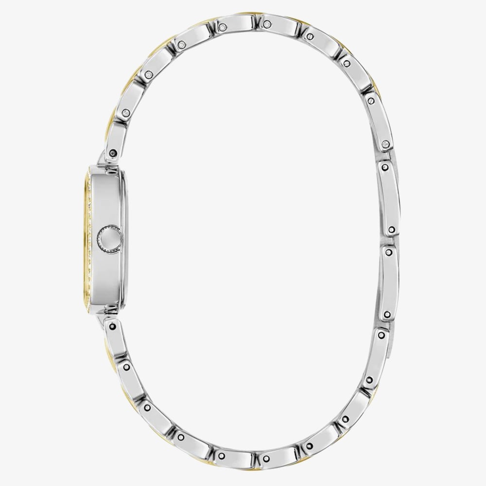 Guess Ladies Hazel Two-Colour Crystal Bracelet Watch GW1018L3