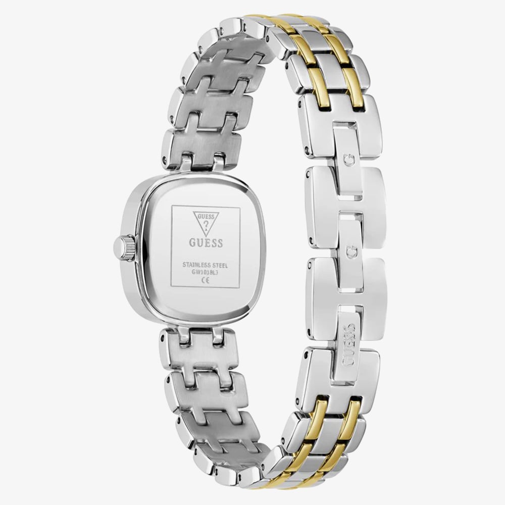 Guess Ladies Hazel Two-Colour Crystal Bracelet Watch GW1018L3