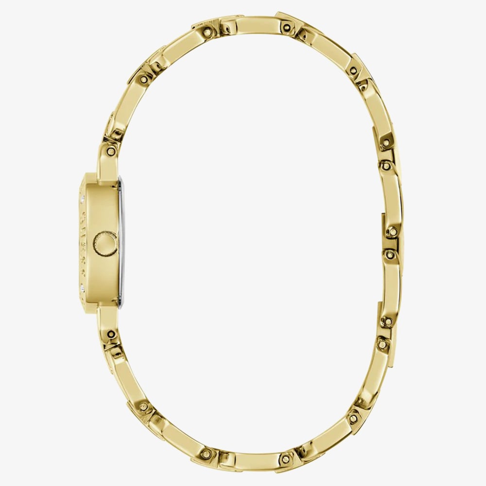 Guess Ladies Siren Gold Tone Blue Dial Bracelet Watch GW1019L2