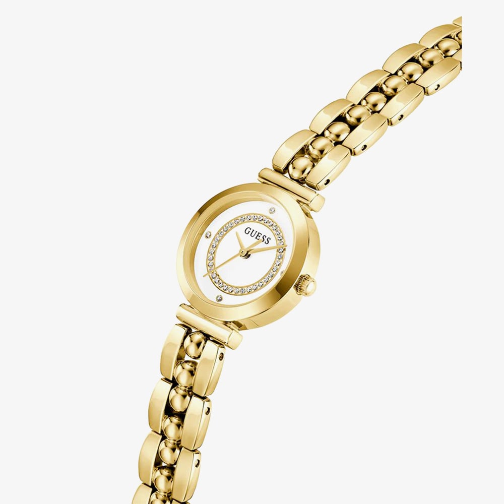 Guess Ladies Leena Gold Tone Bracelet Watch GW0994L2