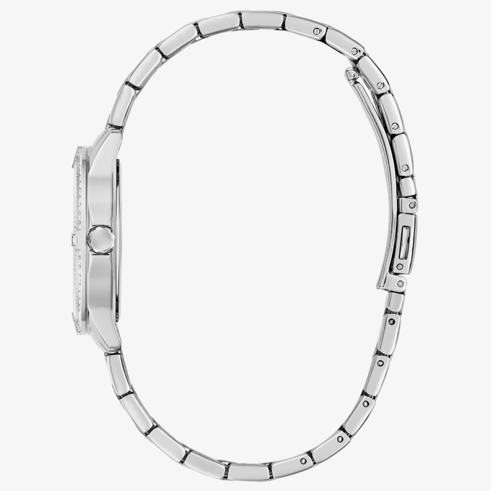 Guess Ladies Colette Silver Crystal Bracelet Watch GW1027L1