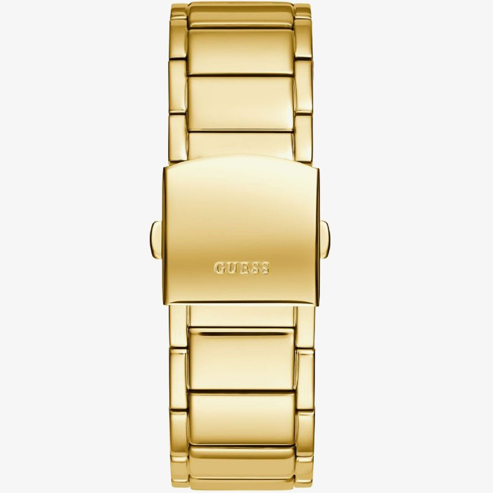Guess Mens Phoenix Gold Plated Chronograph Watch GW0456G1