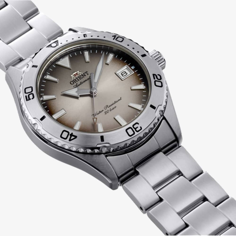 Orient Unisex Limited Edition Mako 40 Grey Dial Bracelet Watch RA-AC0Q16N