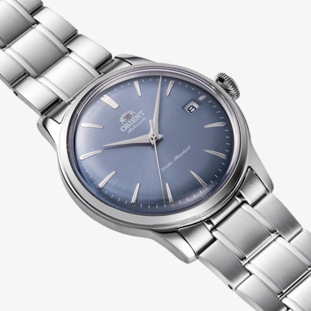 Orient Unisex Bambino Blue Dial Bracelet Watch RA-AC0M10L