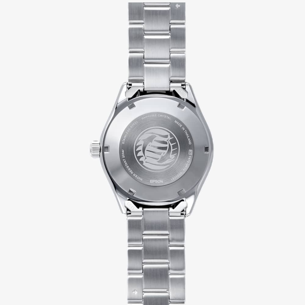 Orient Mens Mako 40 Brown Dial Bracelet Watch RA-AC0Q15Y