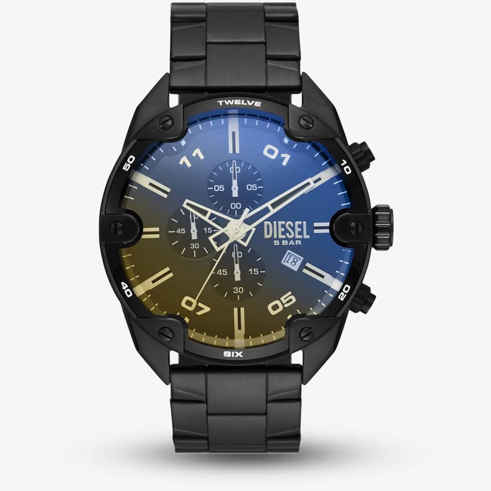 House of Watches - Diesel Spiked Chronograph Bracelet Watch DZ4609