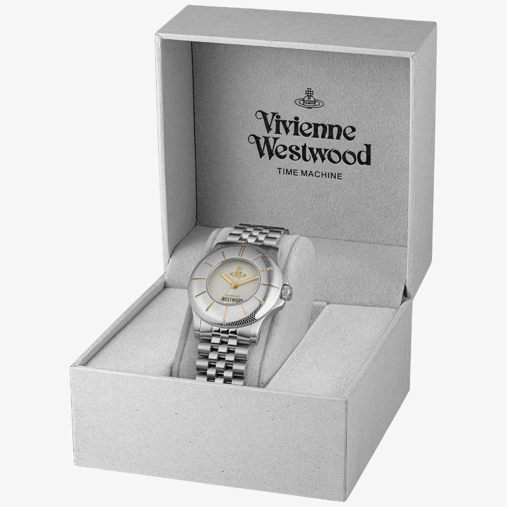 Vivienne Westwood Ladies Walbrook Silver Watch VV309CGSL 