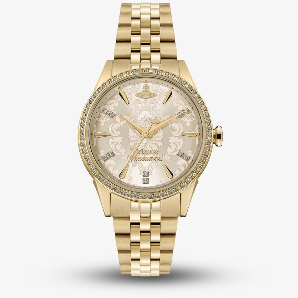 House of Watches - Vivienne Westwood Ladies Little Wallace Gold Watch VV327LCPGD