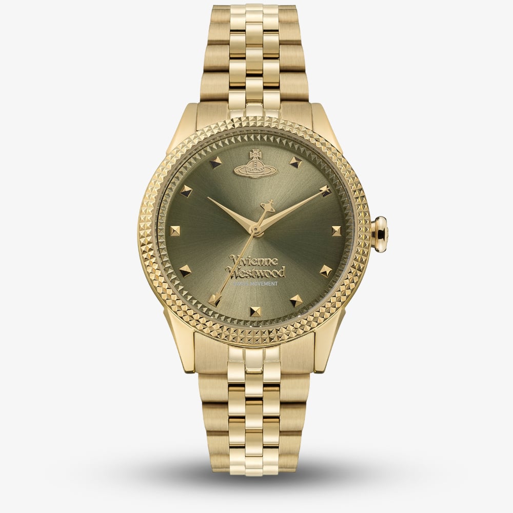 Vivienne Westwood VV328GRGD Ladies Little Seymour Green Watch
