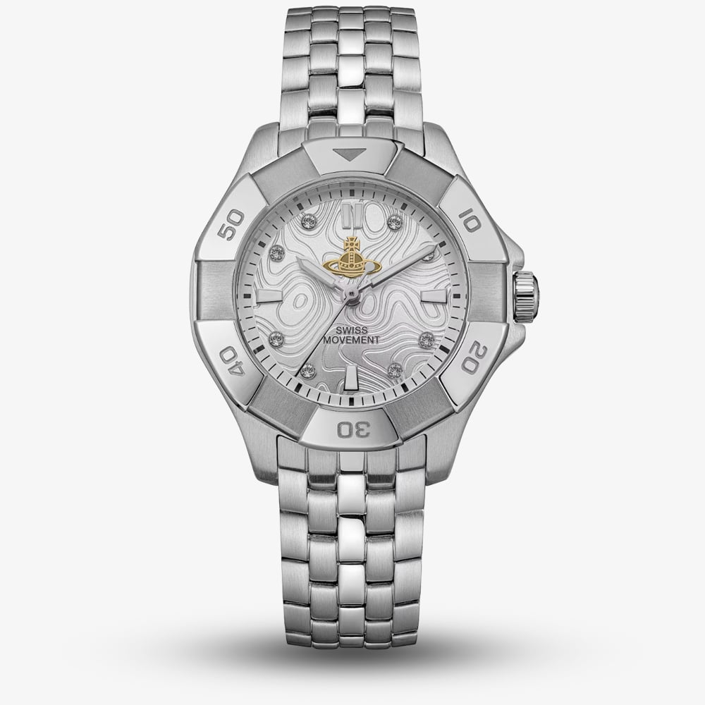 Vivienne Westwood VV333LGYSL Ladies Brunswick Silver Watch