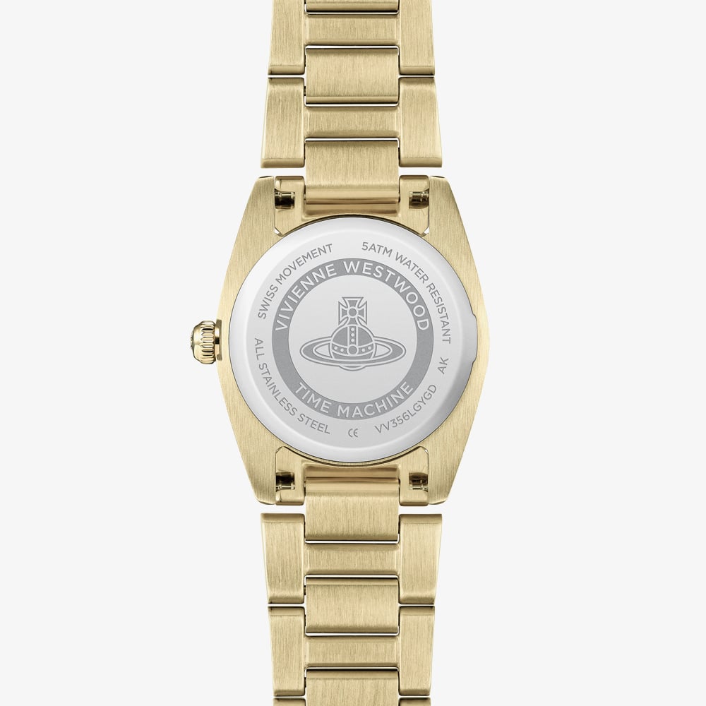Vivienne Westwood Ladies Tavistock Golden Bracelet Watch VV356LGYGD