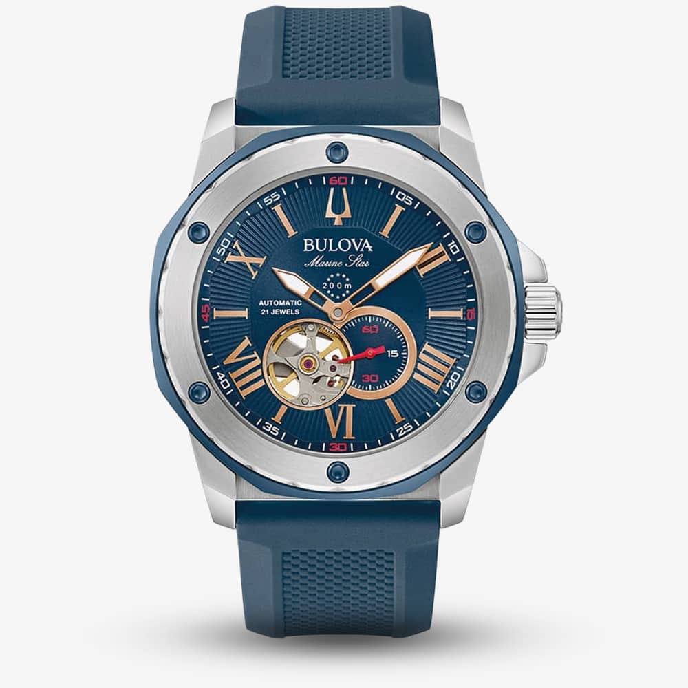 Bulova Mens Marine Star Watch 98A282