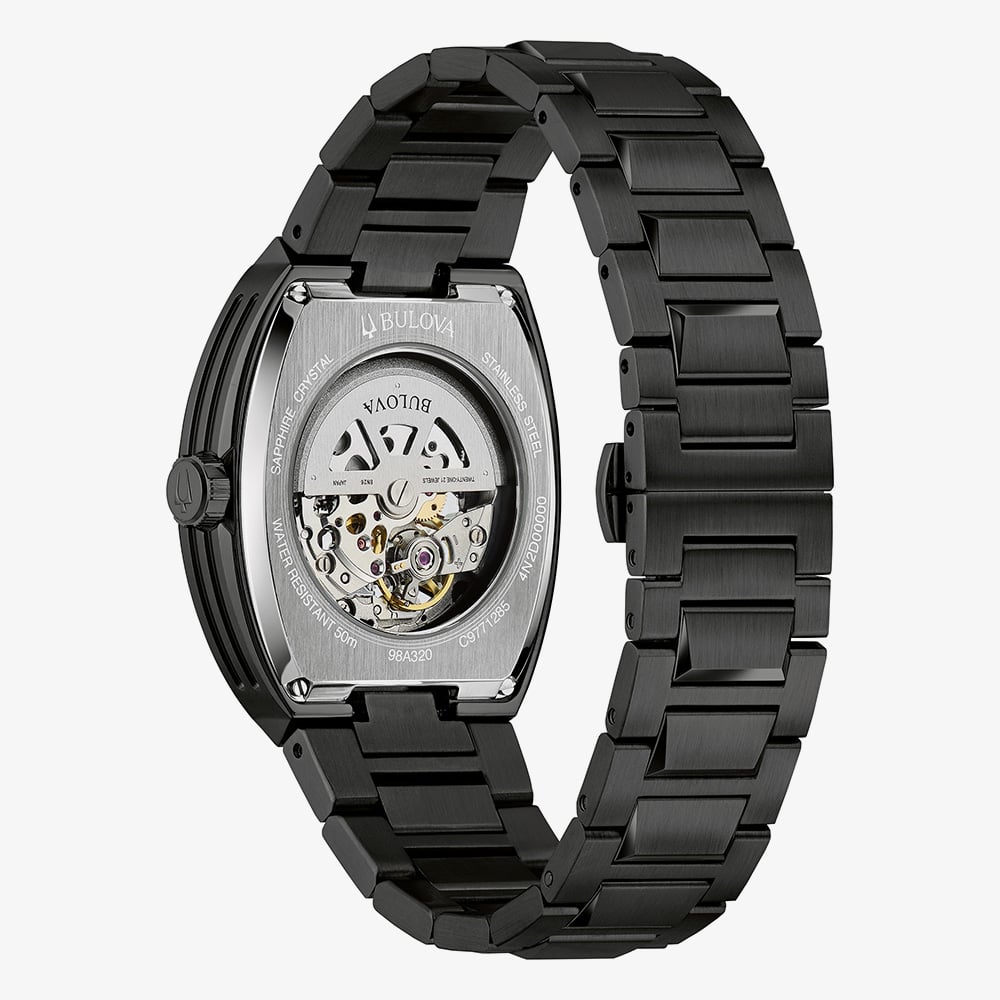 Bulova Mens Maquina Automatic Multi-Colour Dial Watch 98A320