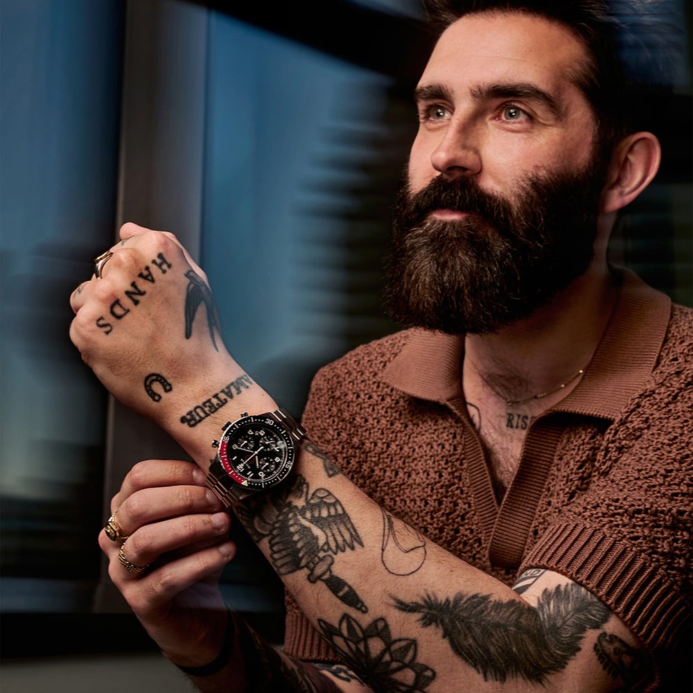 Bulova Mens Special Edition Marine Star Bracelet Watch 98B451