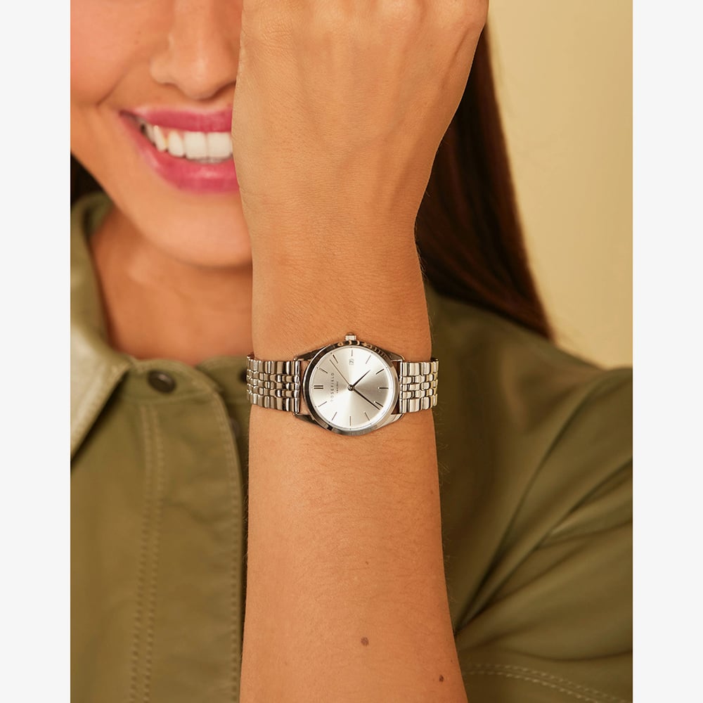 ROSEFIELD Ladies Ace XS White Dial Bracelet Watch ASSSS-A20