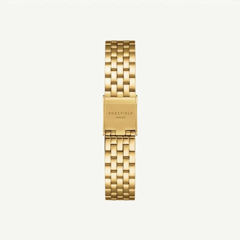 ROSEFIELD Ladies Boxelle Champagne Dial Golden Bracelet Watch BCGSG-B04
