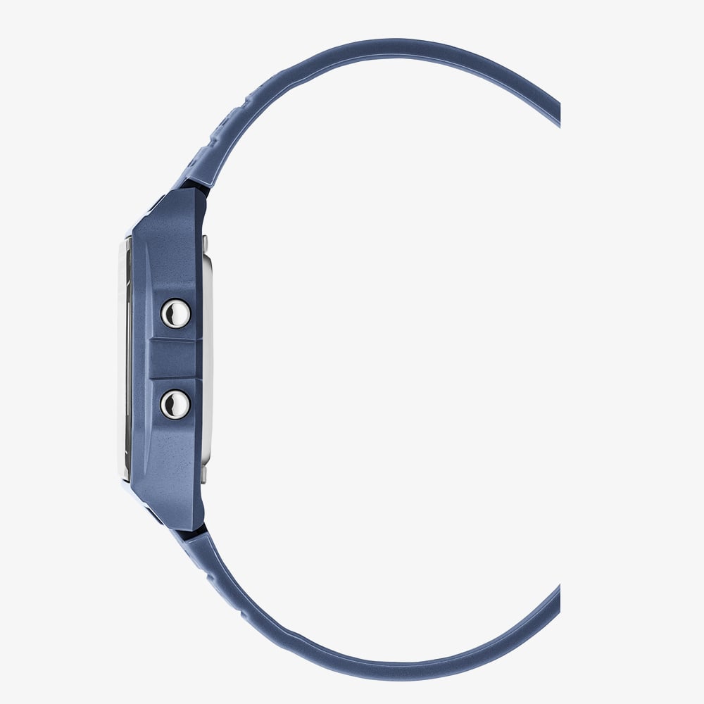 G Star Gridline Light Blue Digital Strap Watch GSW.501.04