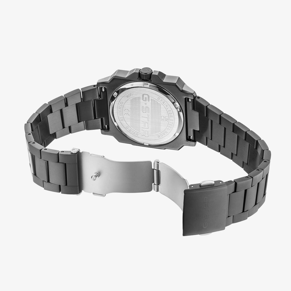 G Star Mens Cube Black Bracelet Watch GSW.508.06