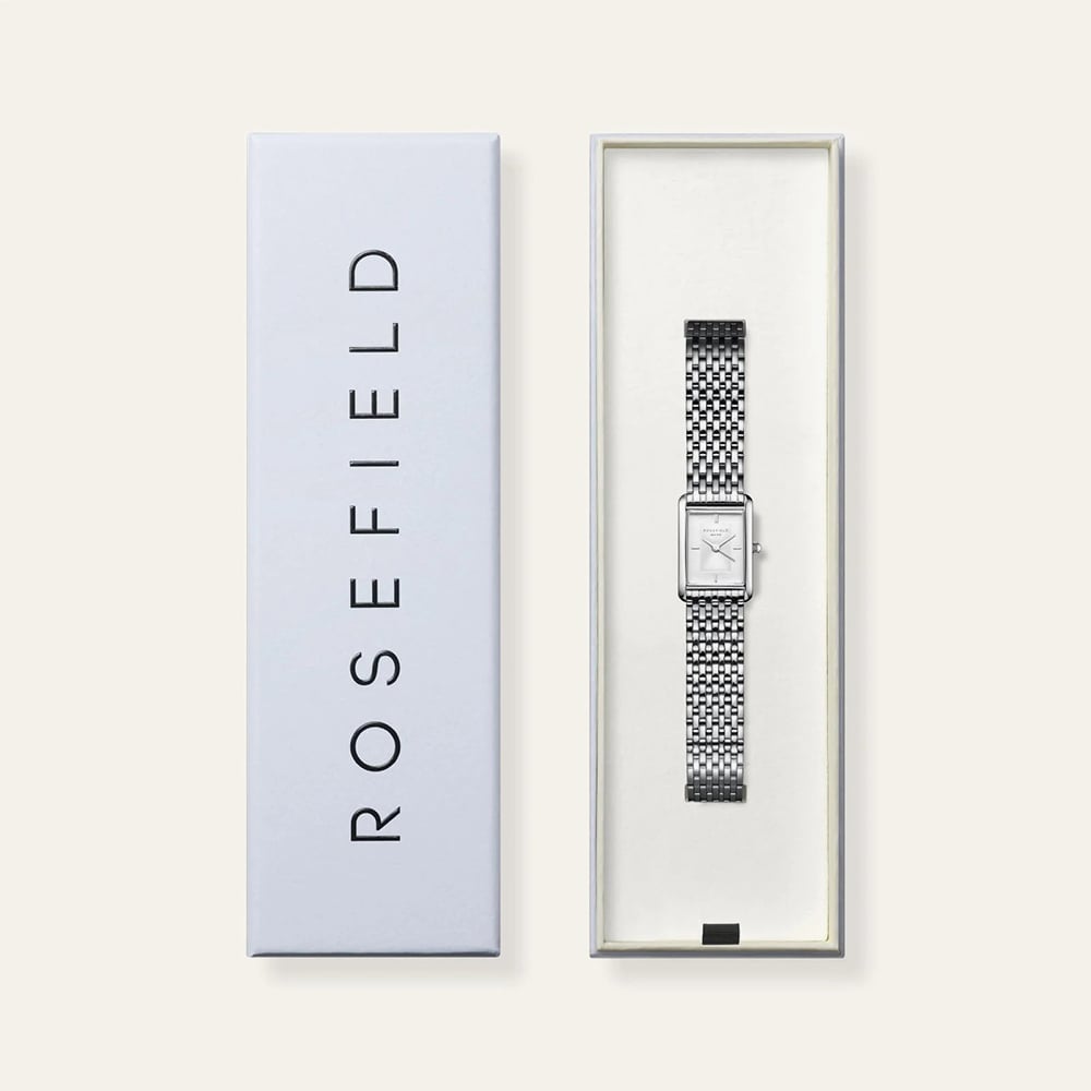 ROSEFIELD Ladies Heirloom White Dial Bracelet Watch HWSSS-H02