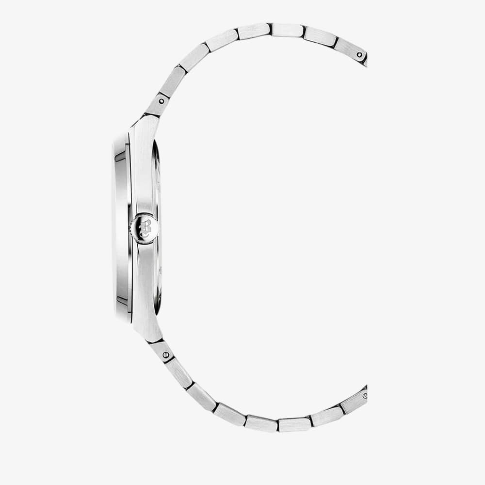 Jacques Du Manoir Mens Horizon Black Dial Silver Tone Stainless Steel Bracelet Watch JWG03506