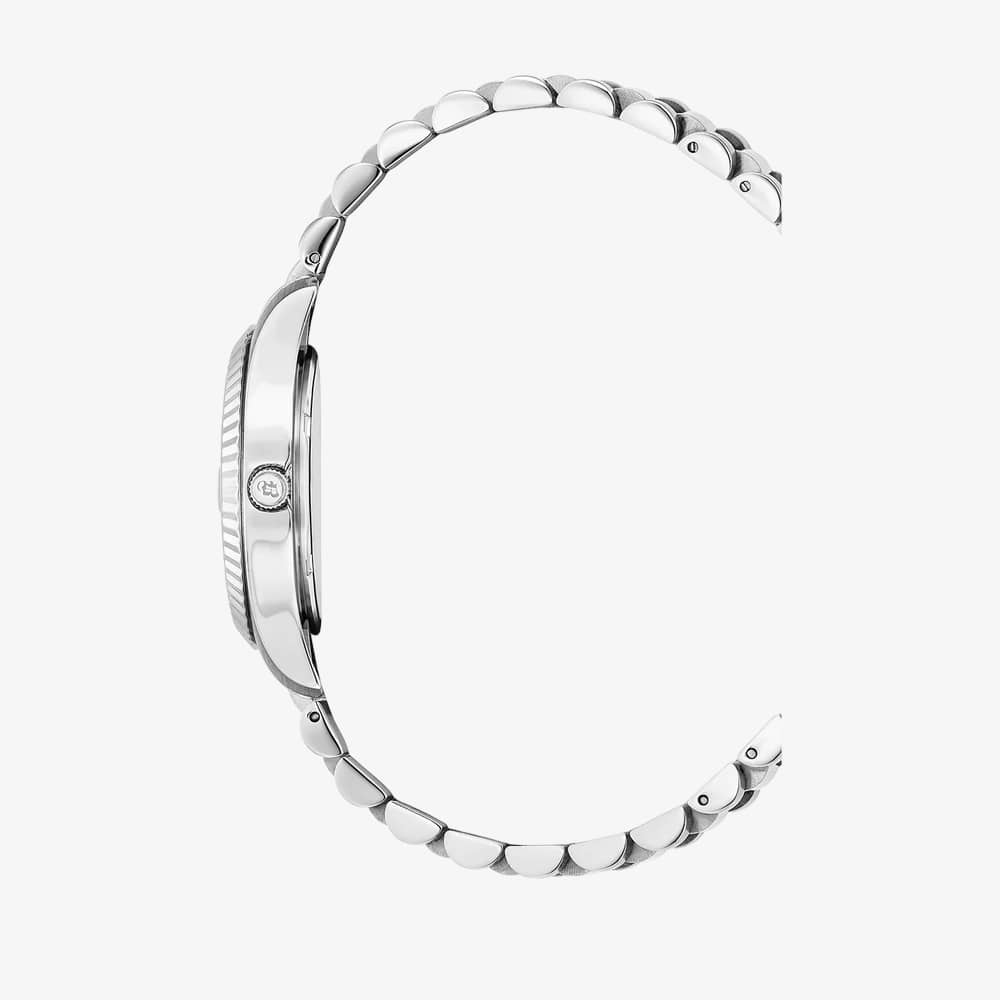 Jacques Du Manoir Ladies Inspiration Roman II Blue Dial Stainless Steel Bracelet Watch JWL01307