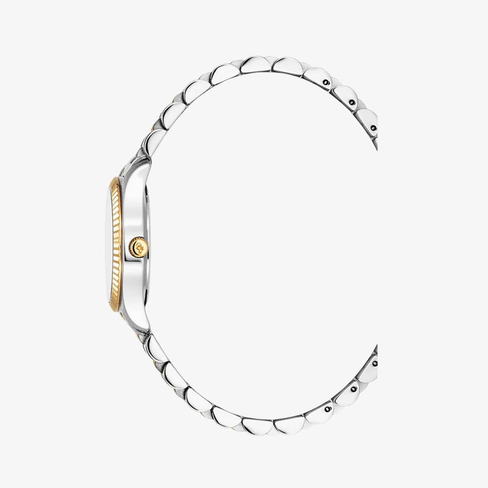 Jacques du Manoir Ladies Inspiration Prime Silver Dial Two Tone Bracelet Watch JWL04005