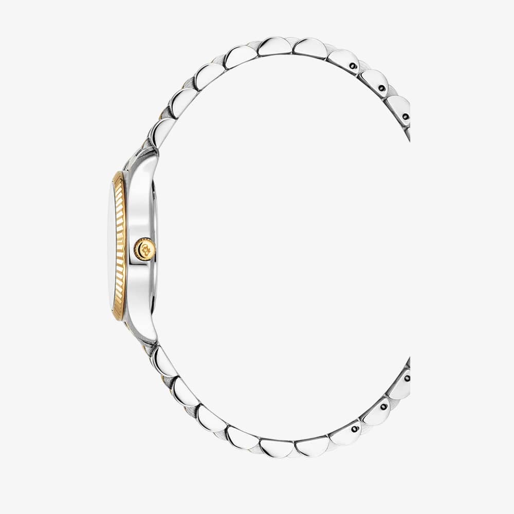 Jacques du Manoir Ladies Inspiration Prime Black Dial Two Tone Bracelet Watch JWL04006