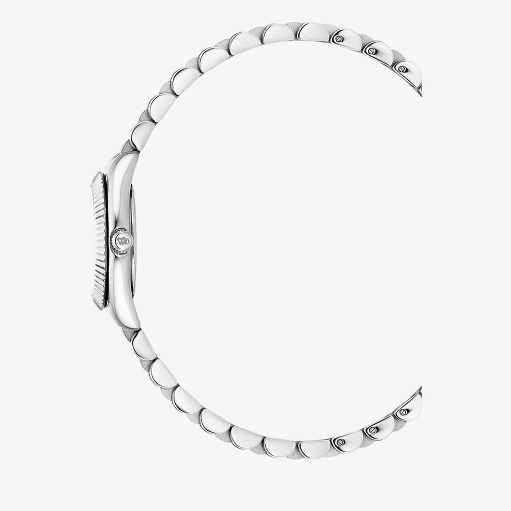 Jacques du Manoir Ladies Mini Inspiration Black Mother Of Pearl Dial Bracelet Watch JWL05101