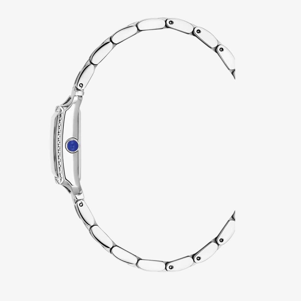 Jacques du Manoir Ladies Emily White Dial Bracelet Watch JWL05501