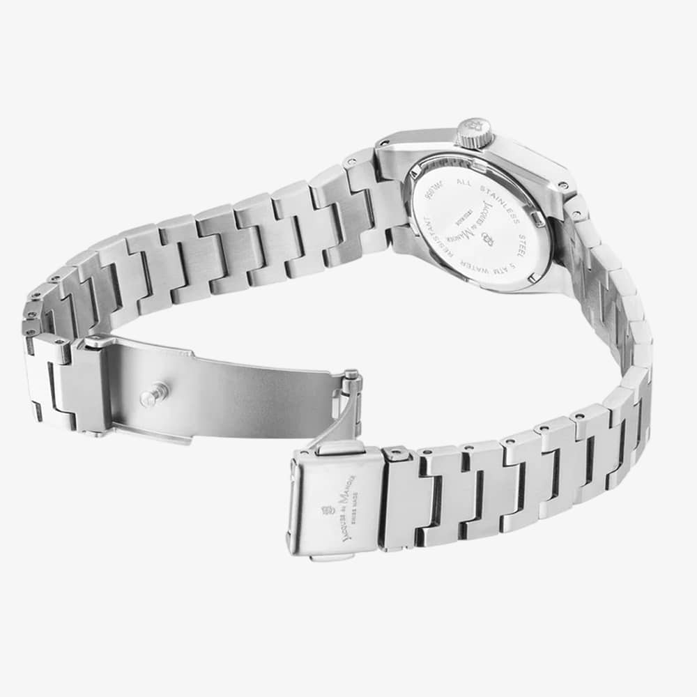 Jacques du Manoir Ladies Horizon Black Dial Bracelet Watch JWL05601