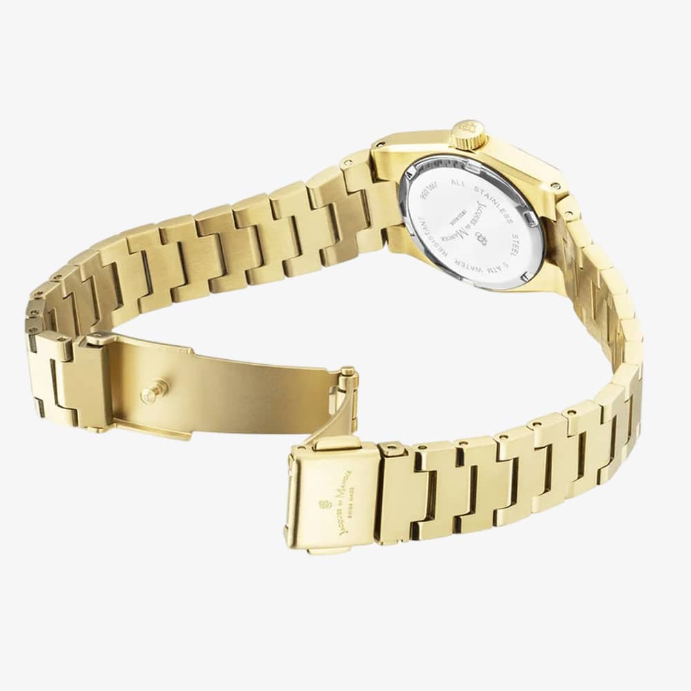 Jacques du Manoir Ladies Horizon Gold Dial Bracelet Watch JWL05604