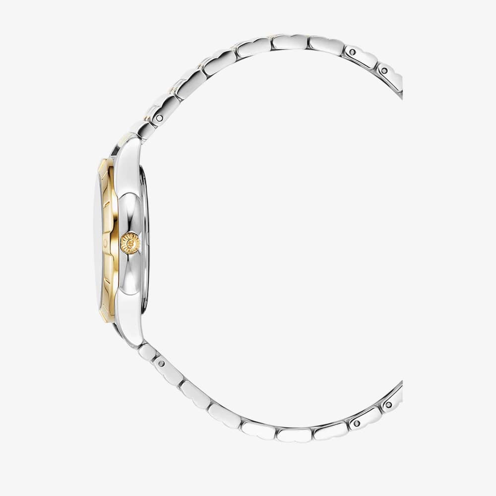 Jacques du Manoir Ladies Leonie Gold Mother Of Pearl Dial Bracelet Watch JWL05903