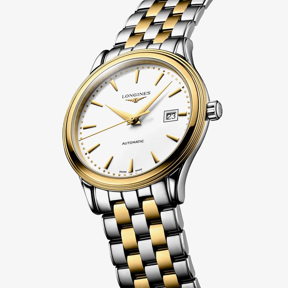 Longines Flagship Automatic Two Colour Bracelet Watch L4.984.3.20.7
