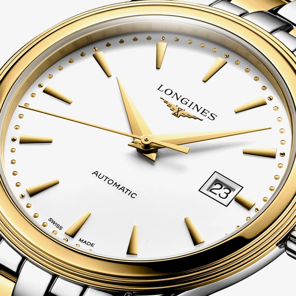 Longines Flagship Automatic Two Colour Bracelet Watch L4.984.3.20.7