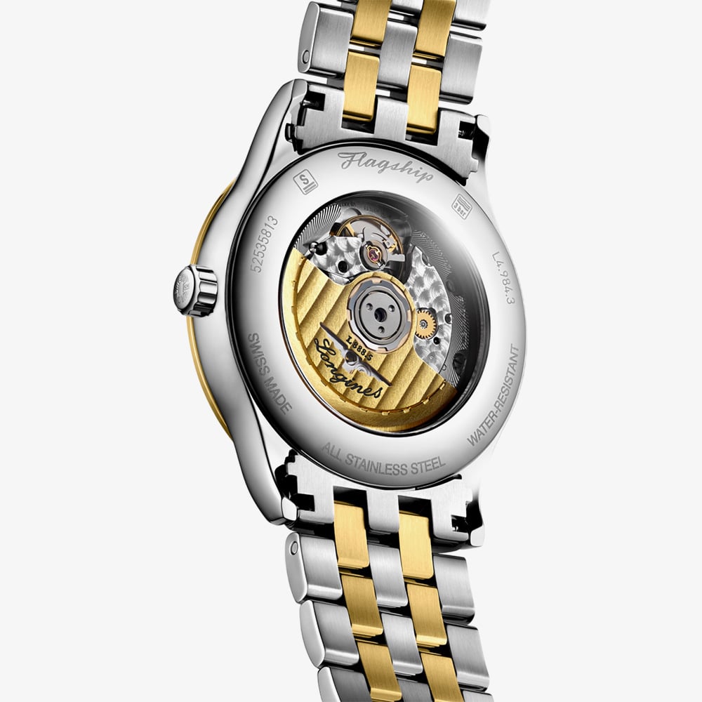 Longines Flagship Automatic Two Colour Bracelet Watch L4.984.3.20.7