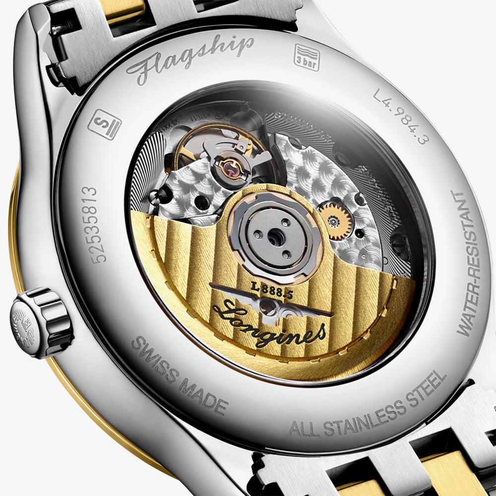 Longines Flagship Automatic Two Colour Bracelet Watch L4.984.3.20.7
