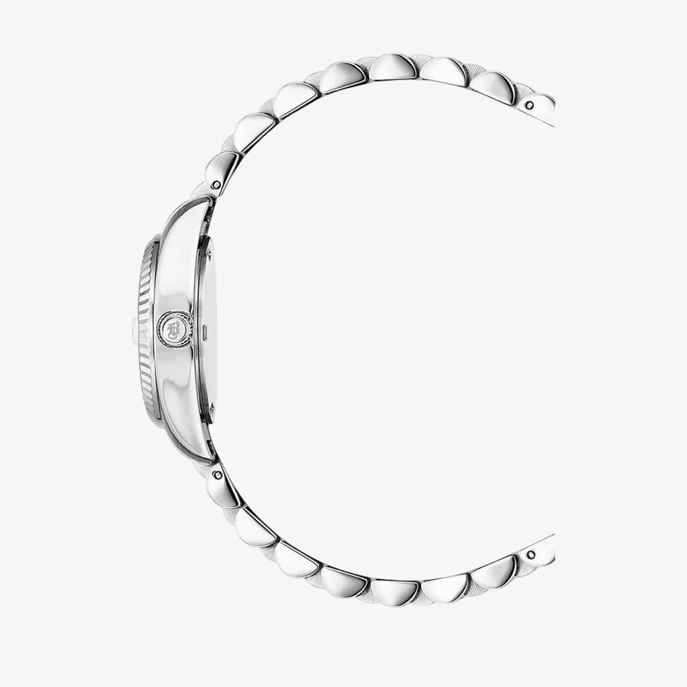 Jacques du Manoir Ladies Inspiration Elegance 26mm Silver Dial Bracelet Watch NRO.02