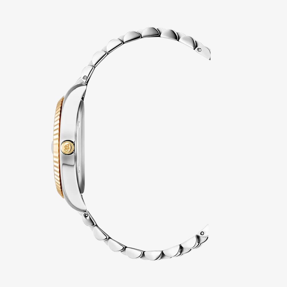 Jacques du Manoir Ladies Inspiration Elegance Silver Dial Two Tone Bracelet Watch NRO.07