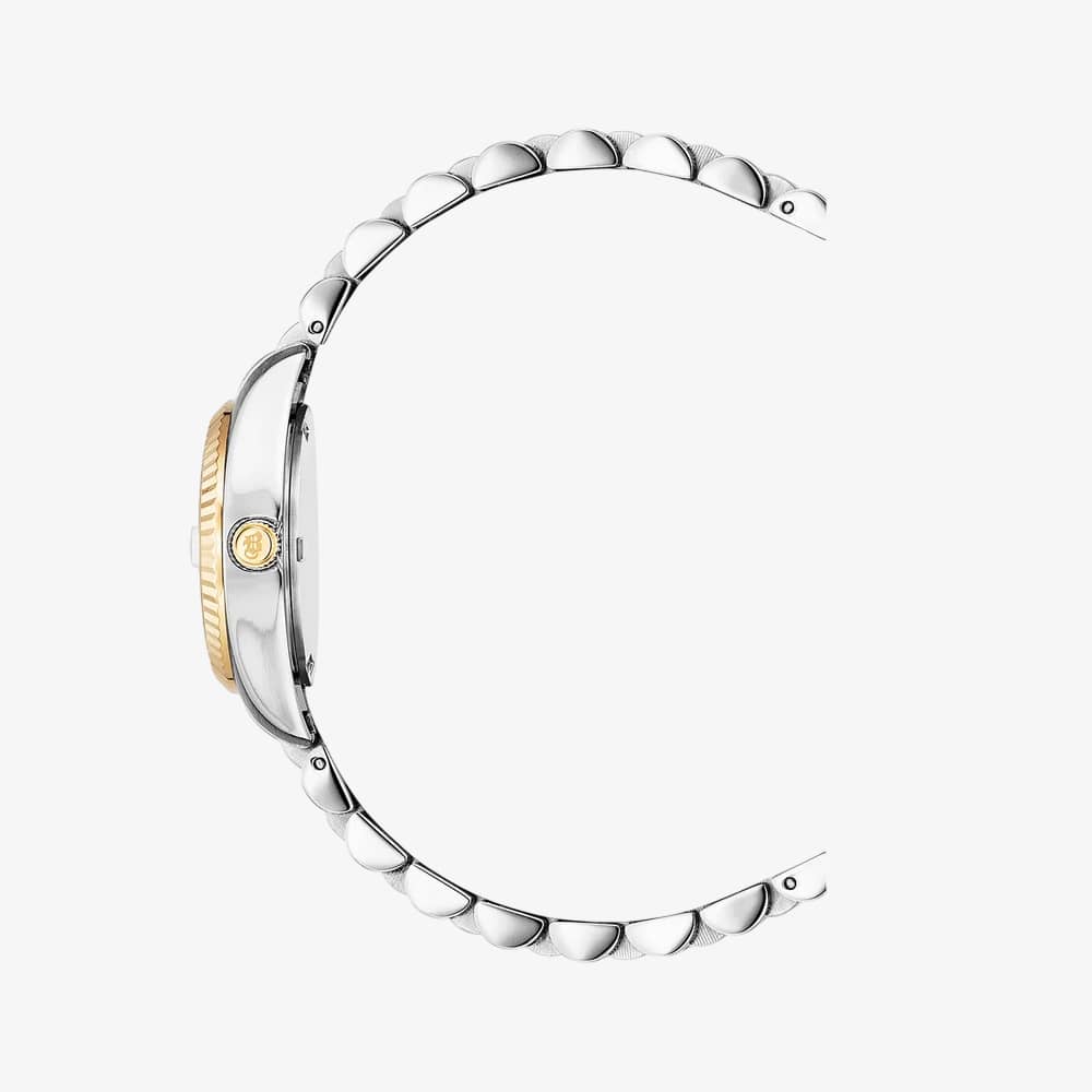 Jacques du Manoir Ladies Inspiration Elegance 26mm Silver Dial Two Tone Bracelet Watch NRO.08