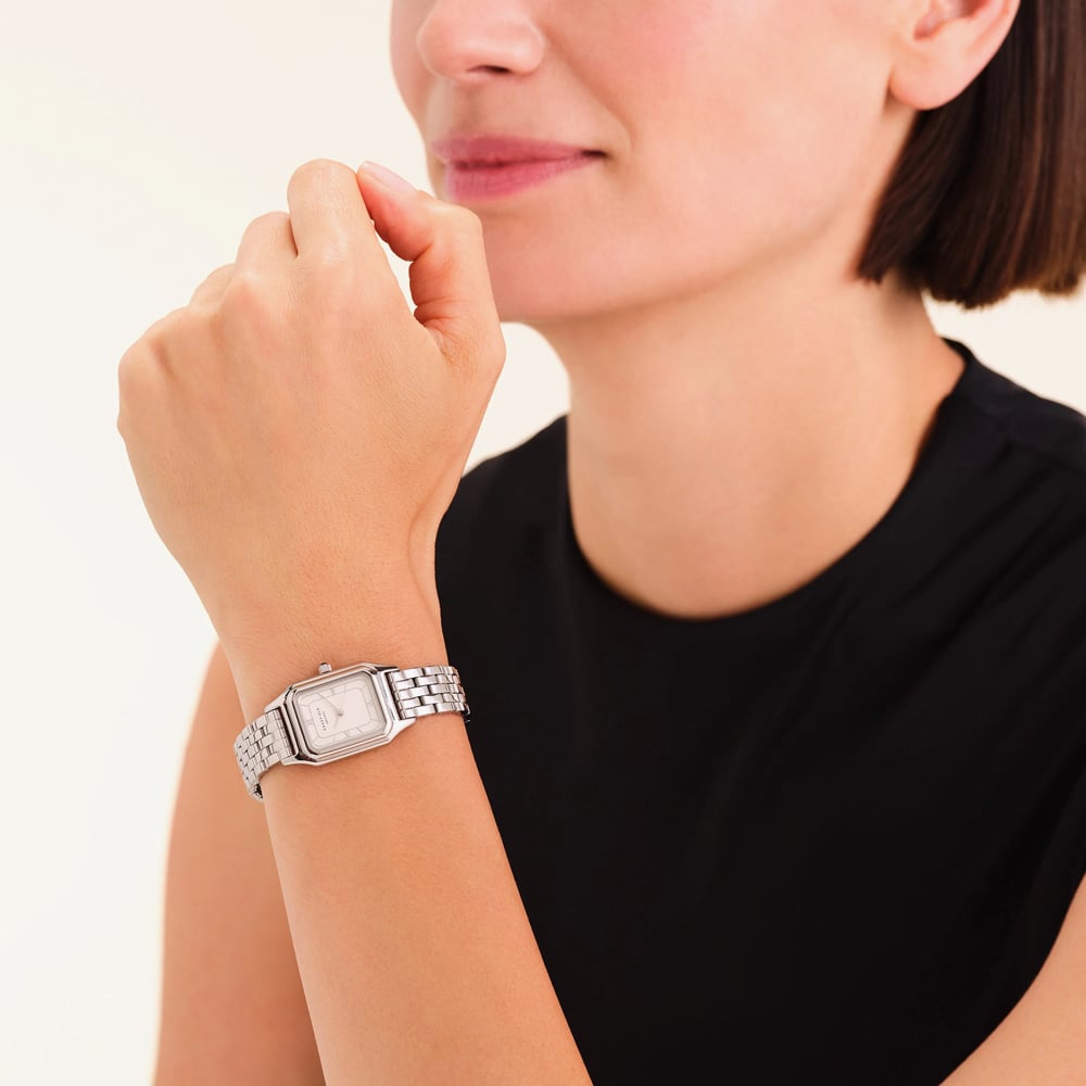 ROSEFIELD Ladies Ivy White Dial Bracelet Watch OCWSSS-OC02