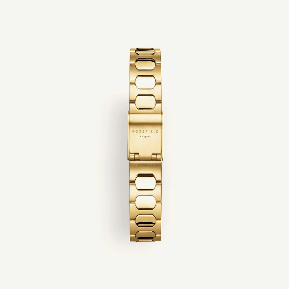 ROSEFIELD Ladies Gaia XS White Dial Golden Bracelet Watch ORCGSG-OR04