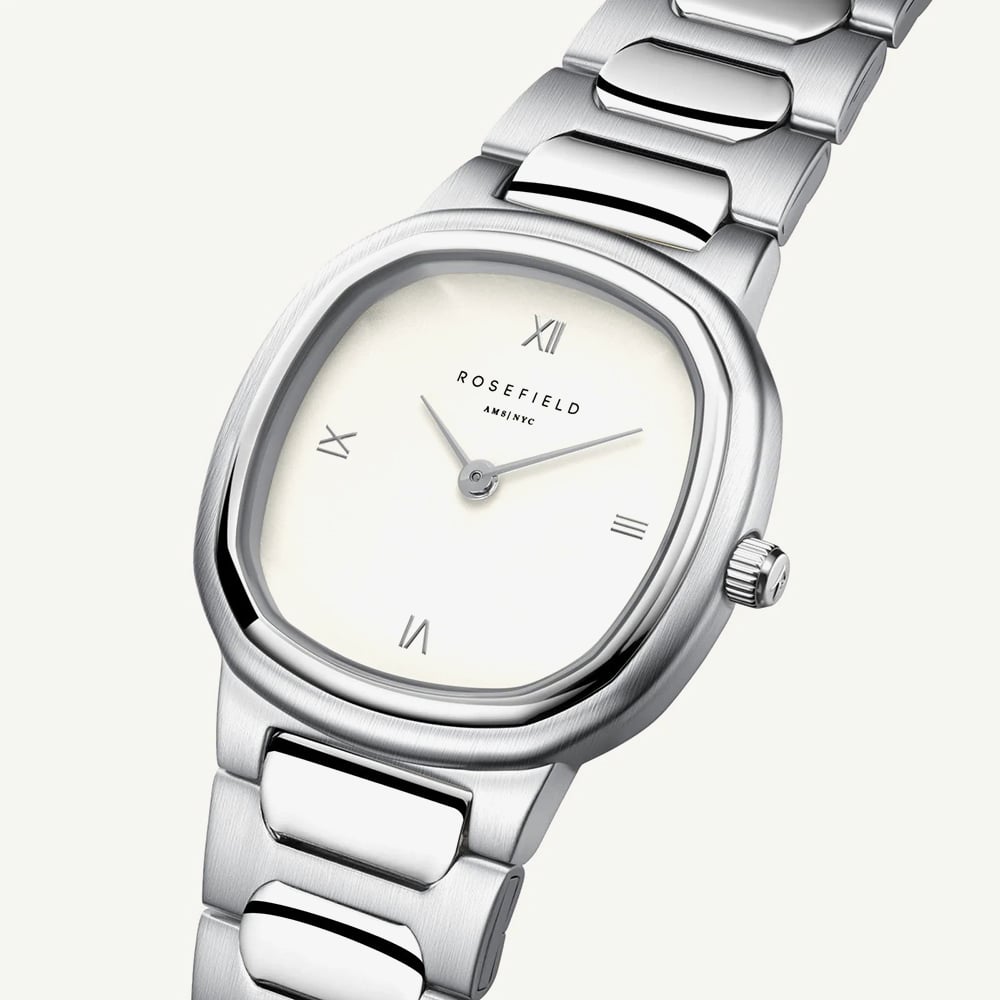 ROSEFIELD Ladies Gaia White Dial Bracelet Watch ORCSSS-OR02