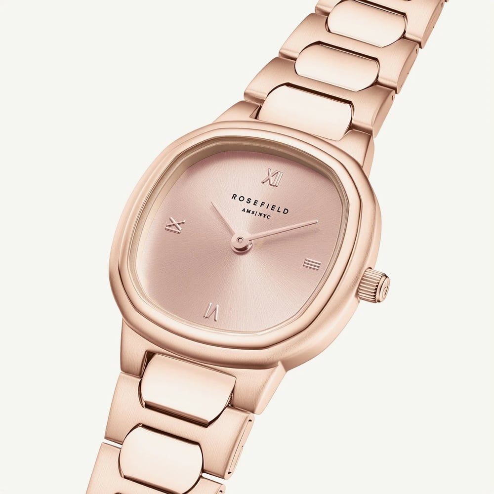ROSEFIELD Ladies Gaia XS Rose Gold Dial Bracelet Watch ORSRSR-OR07